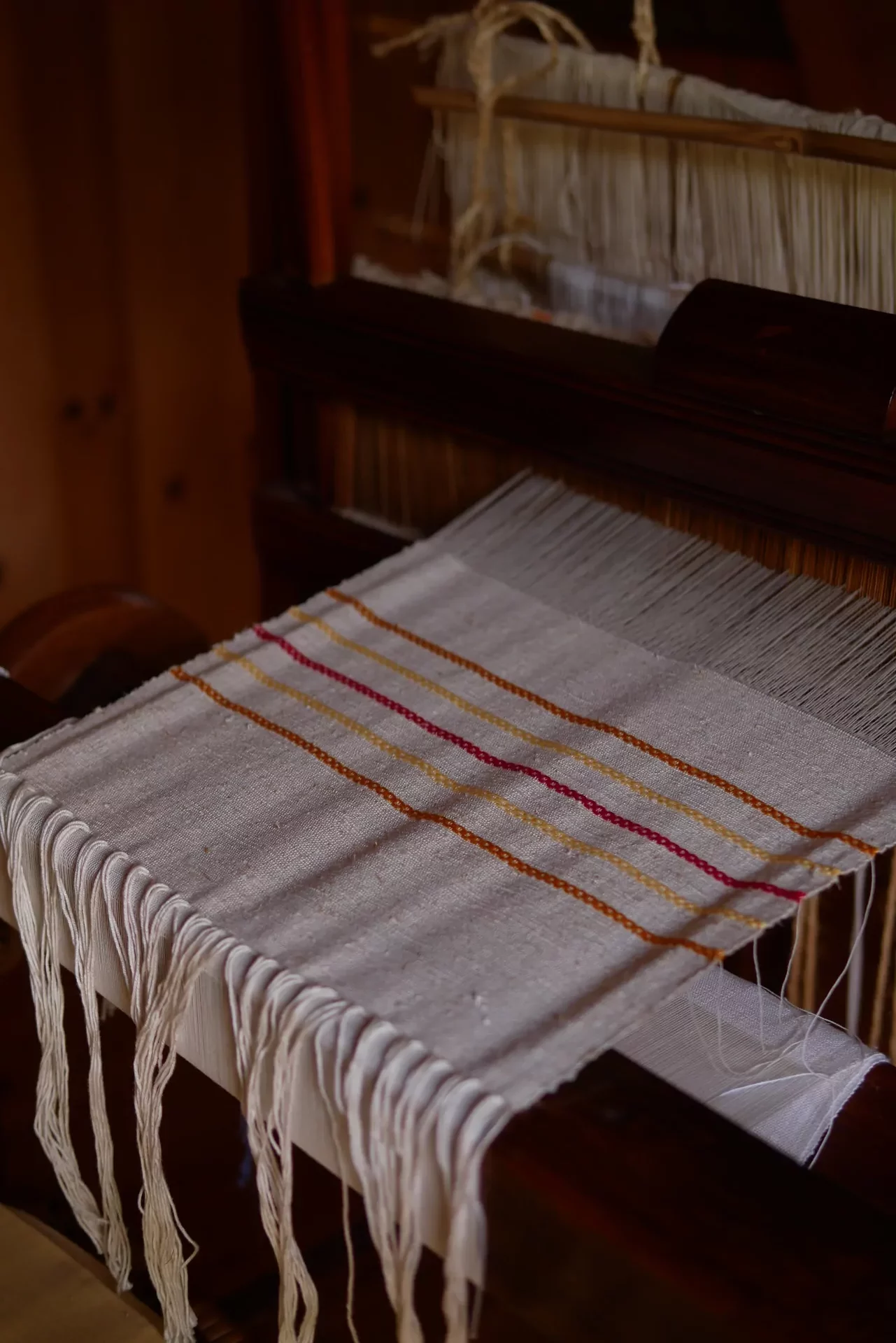 Madera Santana rękodzieło tkactwo domki casas de colmo
