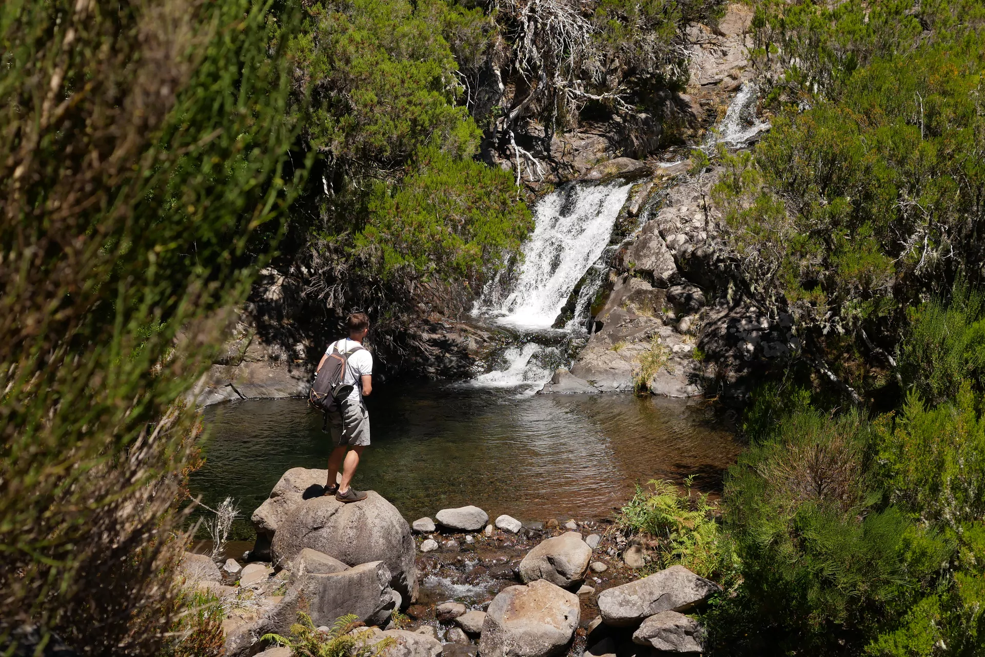 Madera levada wodospad natura