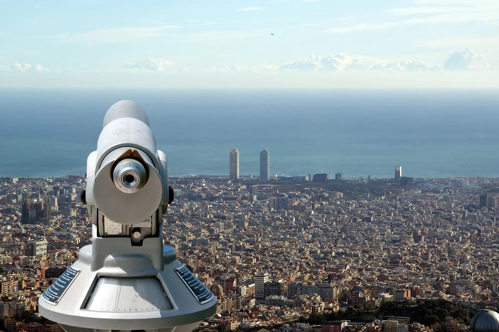 Wzgórze Tibidabo teleskop