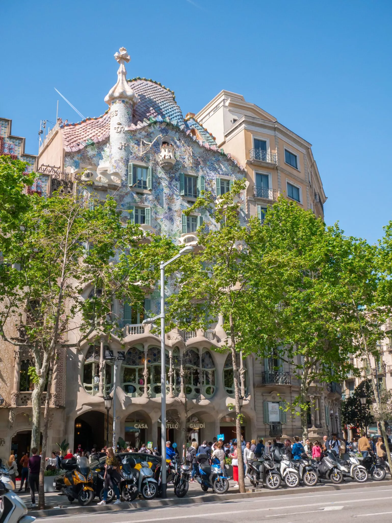 budynki Gaudiego Barcelona