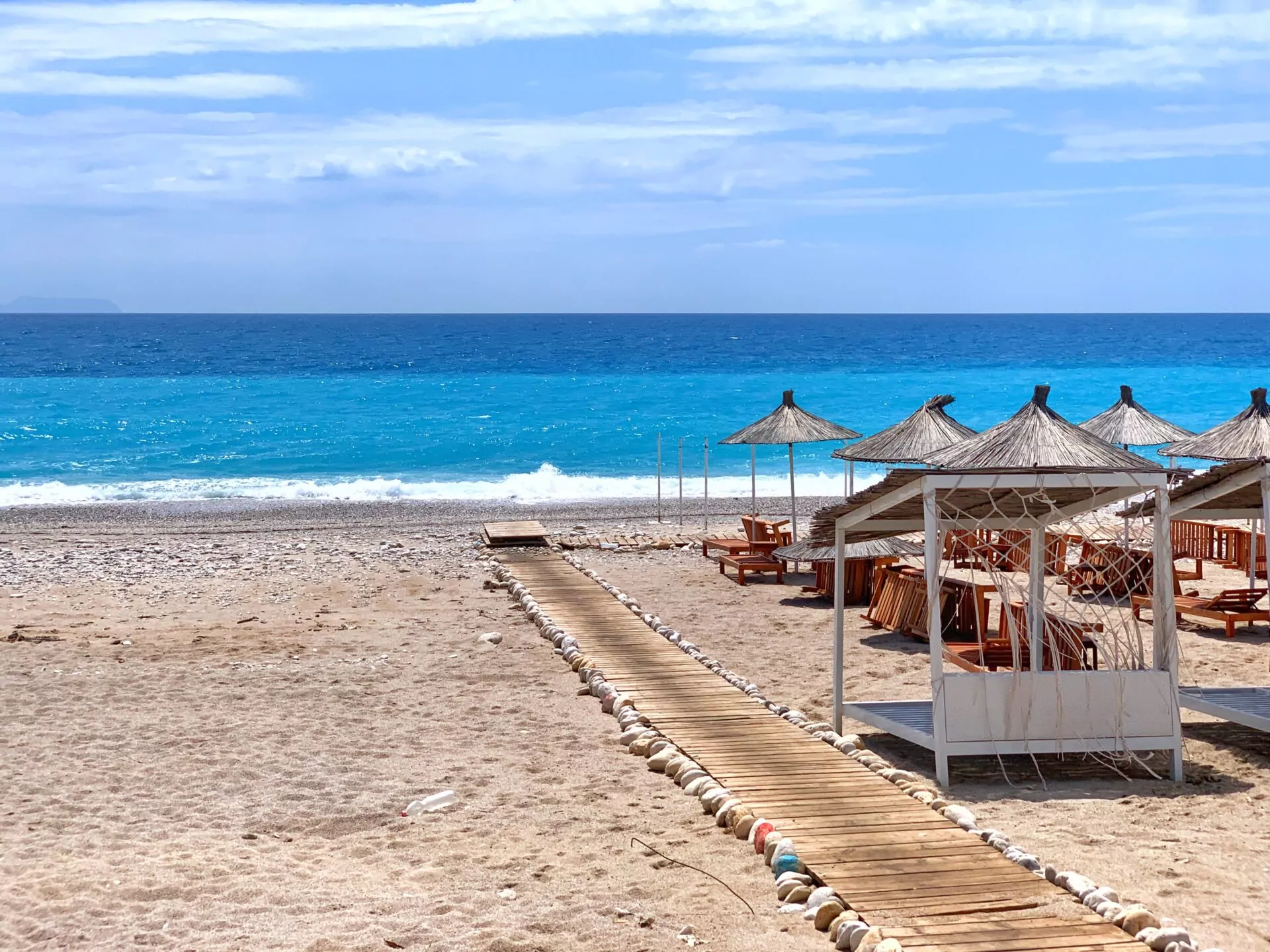 Plaża w Dhermi