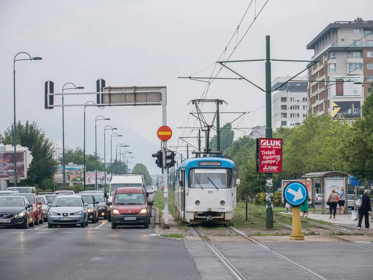 transport, ulica w Bośni