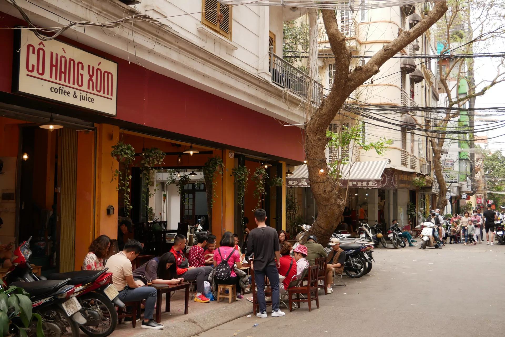 Wietnam ulica restauracja