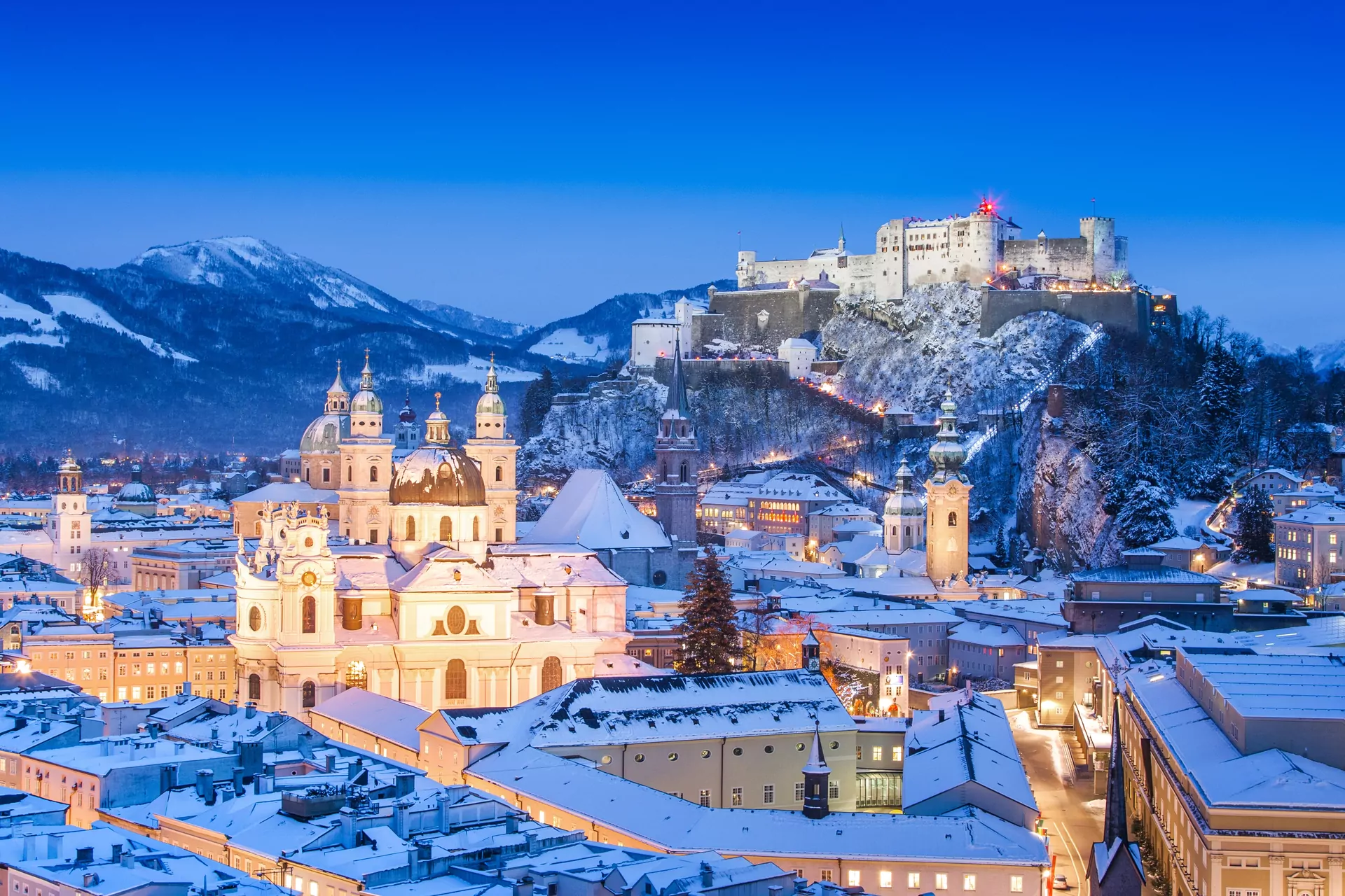 Austria zimą