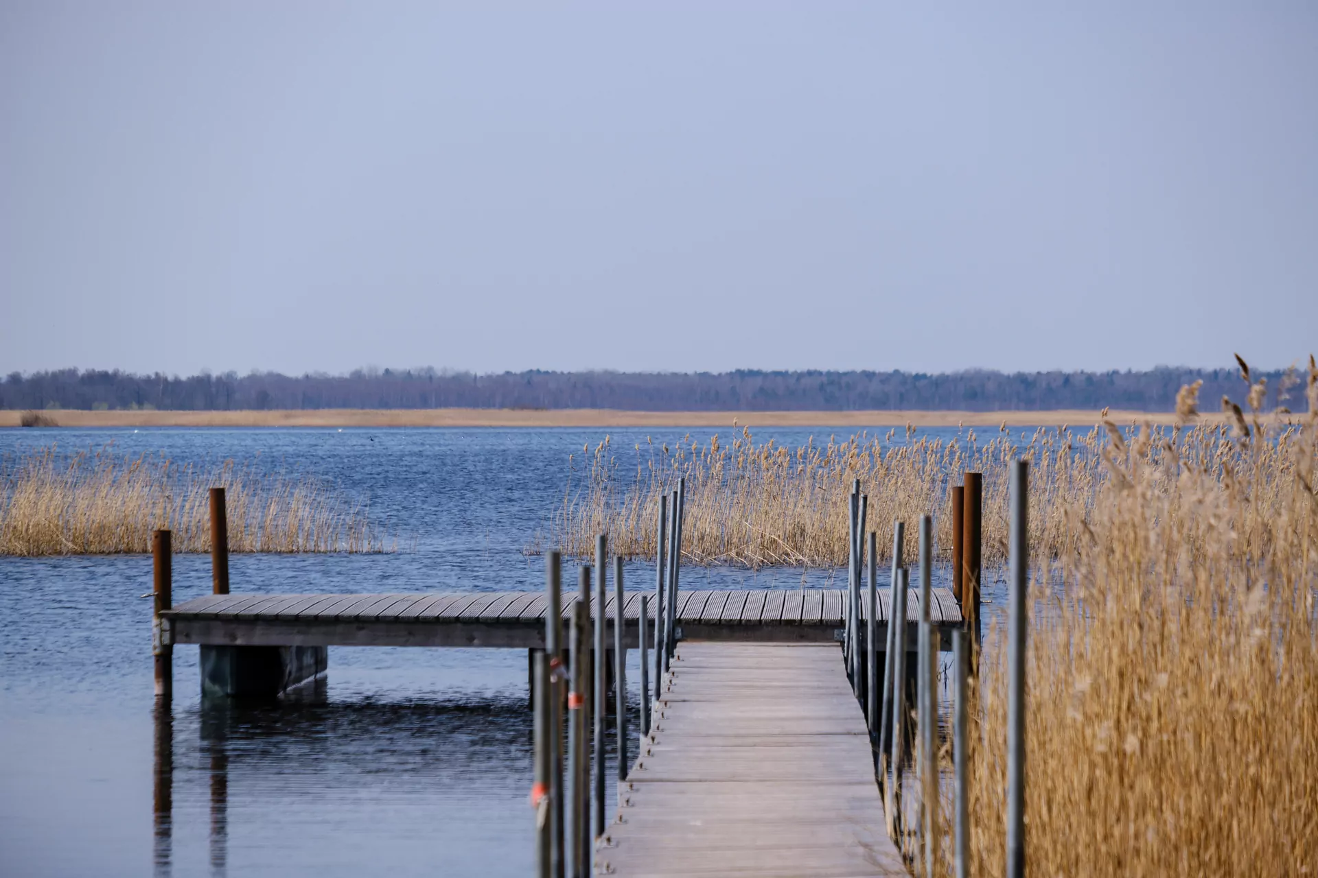 jezioro kładka