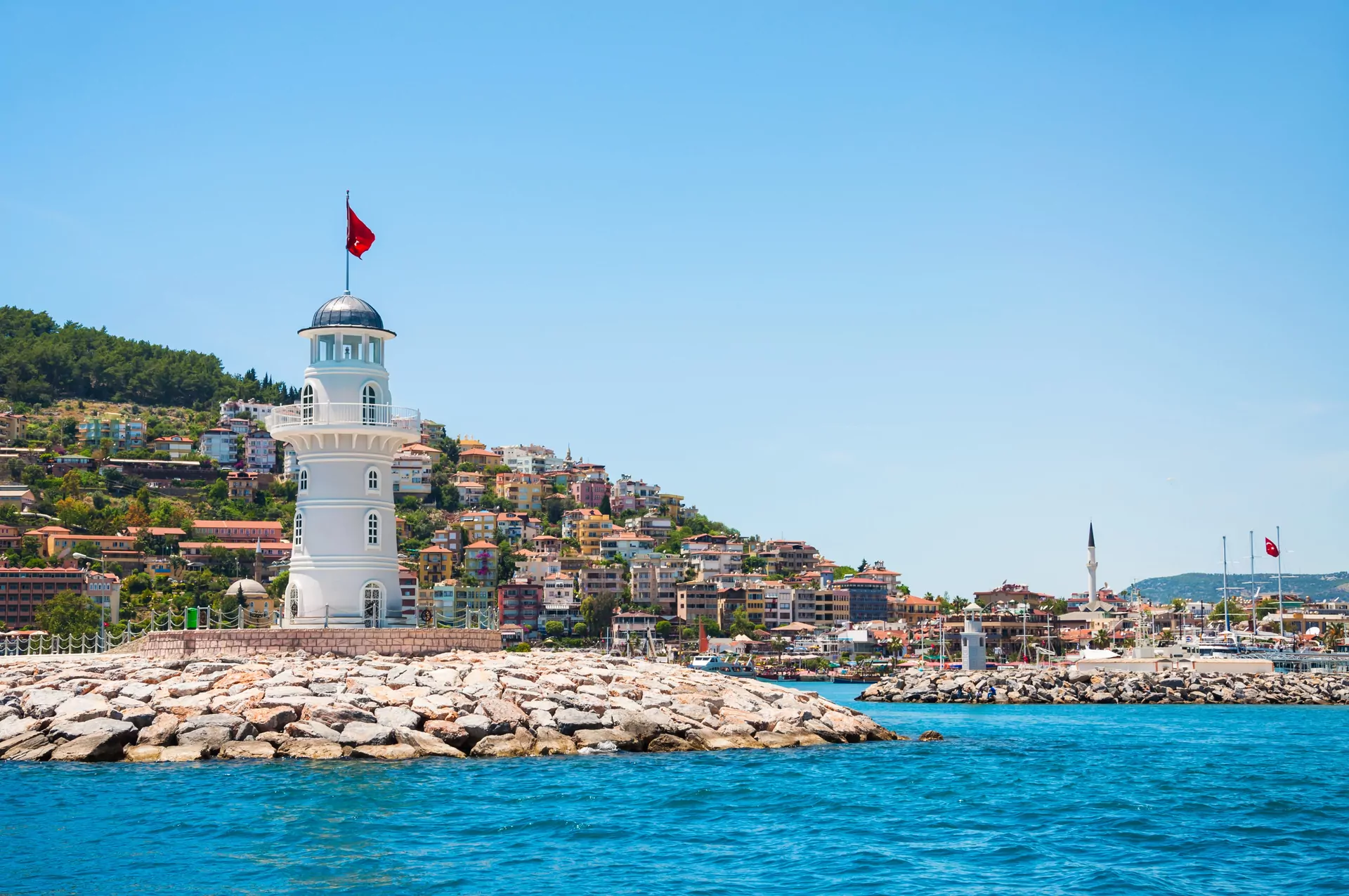 Alanya atrakcje latarnia morska