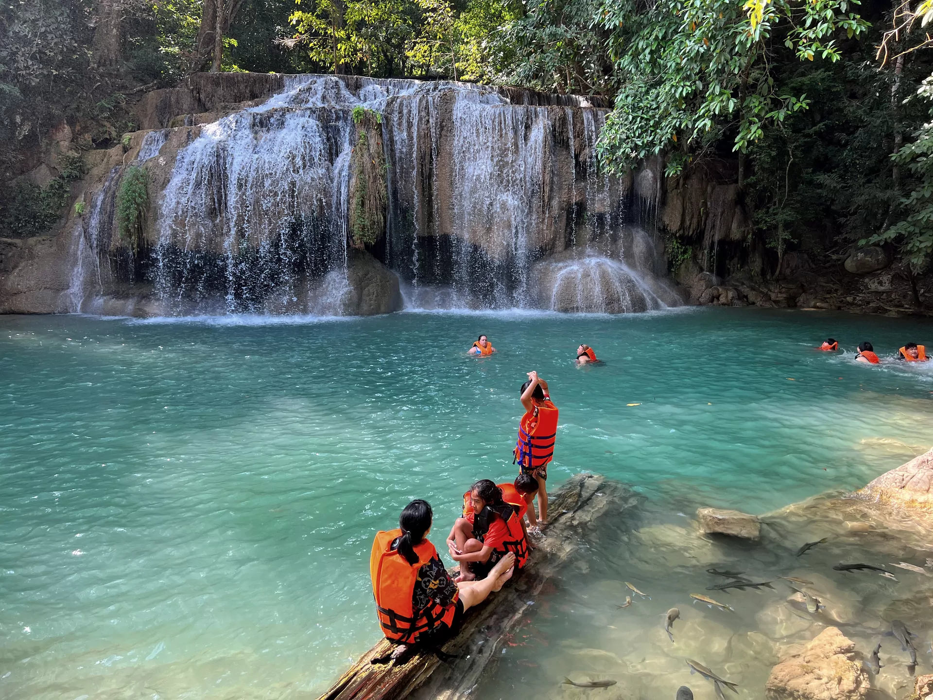 park narodowy atrakcja kanchanaburi
