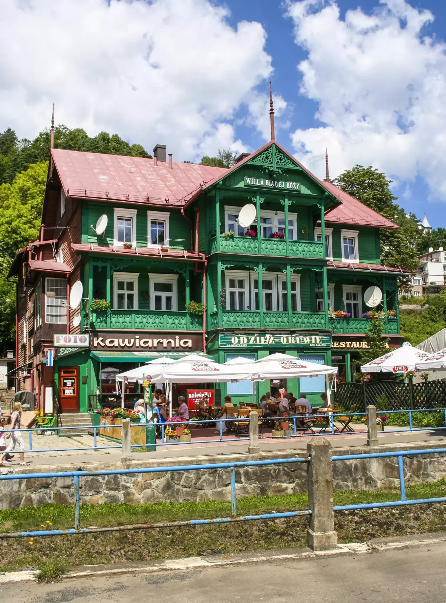 ulice Krynica-Zdrój