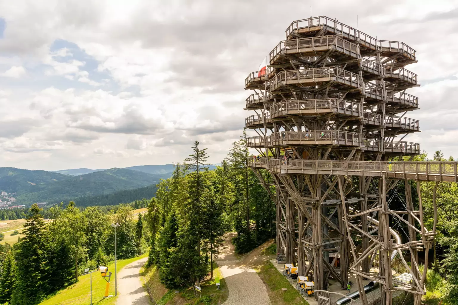 wieża widokowa Krynica-Zdrój