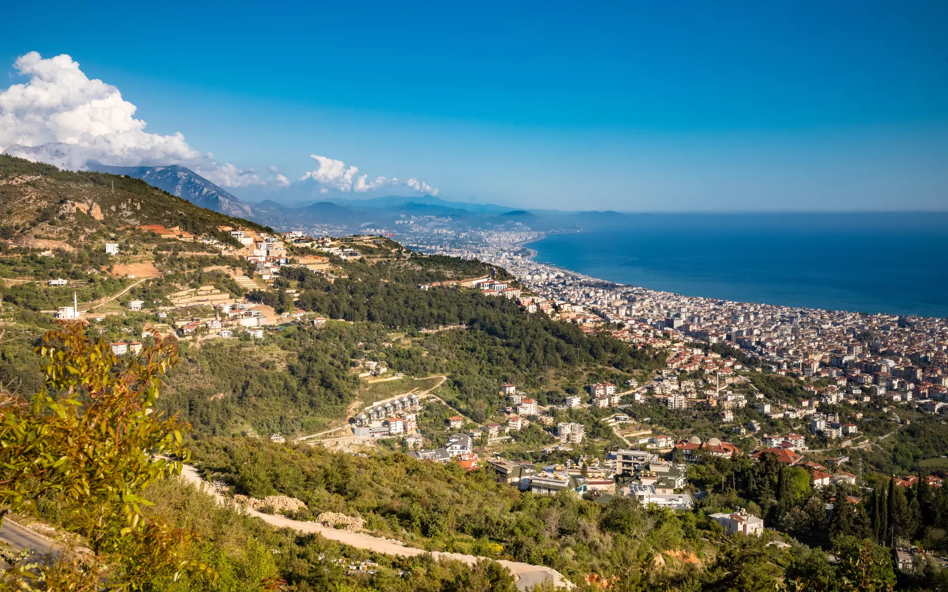 Antalya z daleka Turcja
