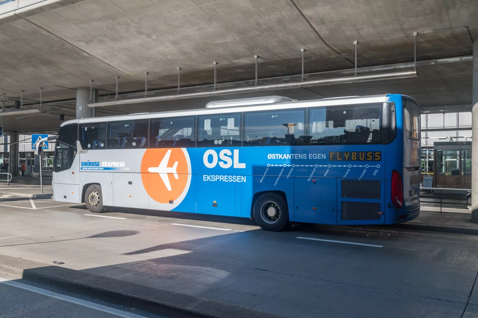 Oslo autobus lotnisko 