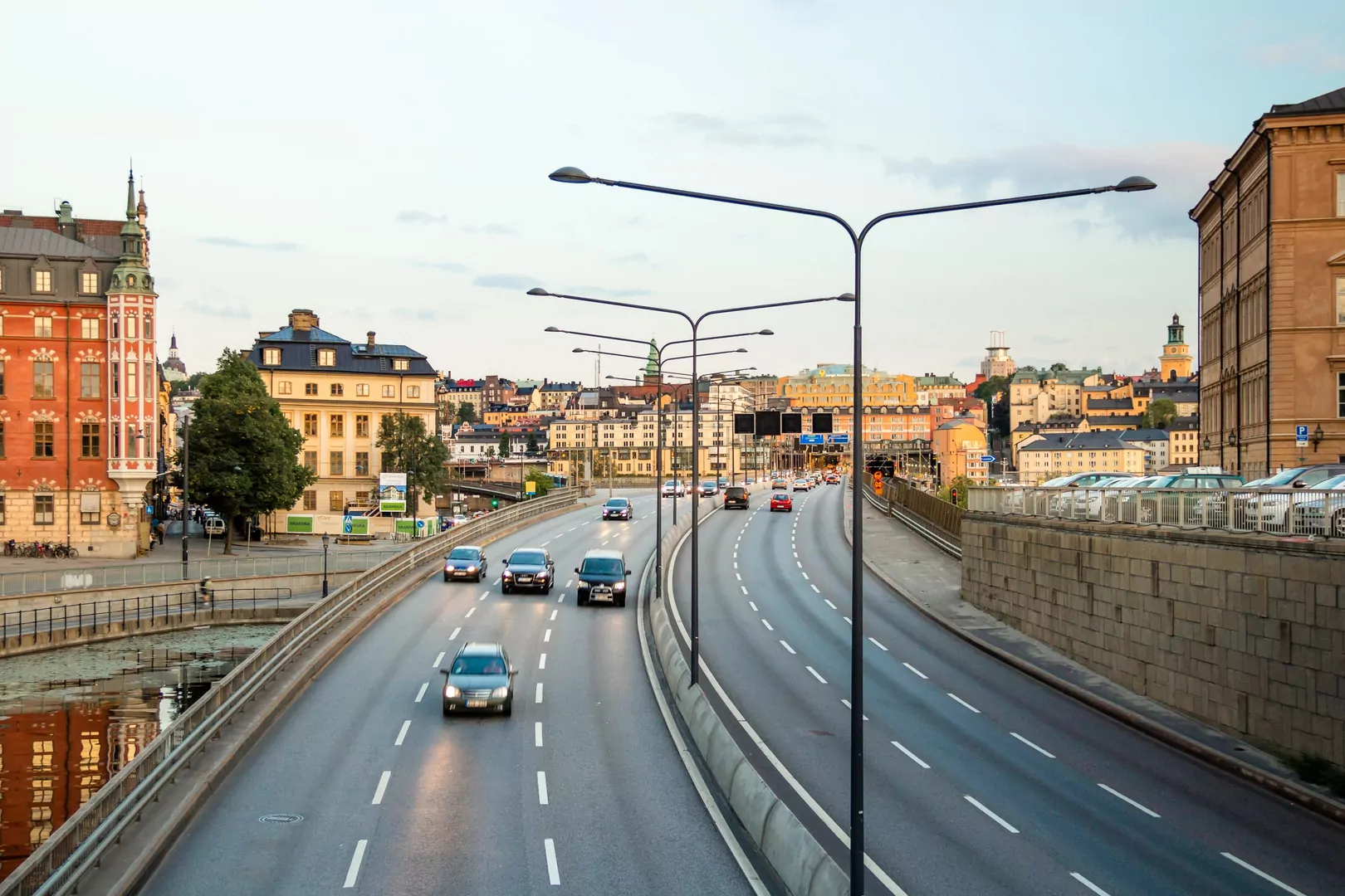 Sztokholm ruch drogowy