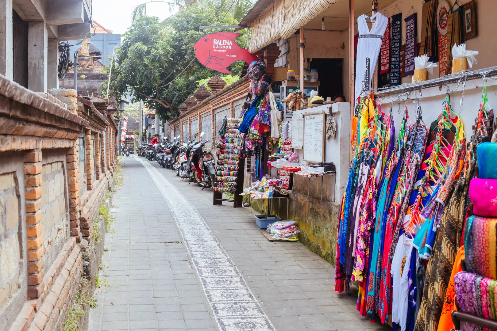 ulica Bali pamiątki