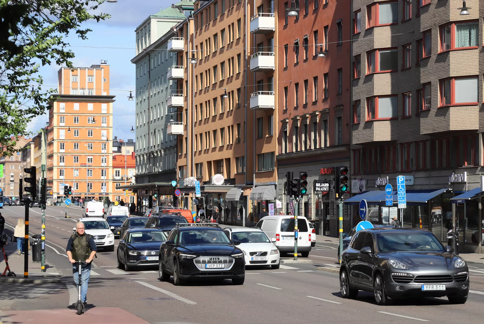 Sztokholm ruch drogowy