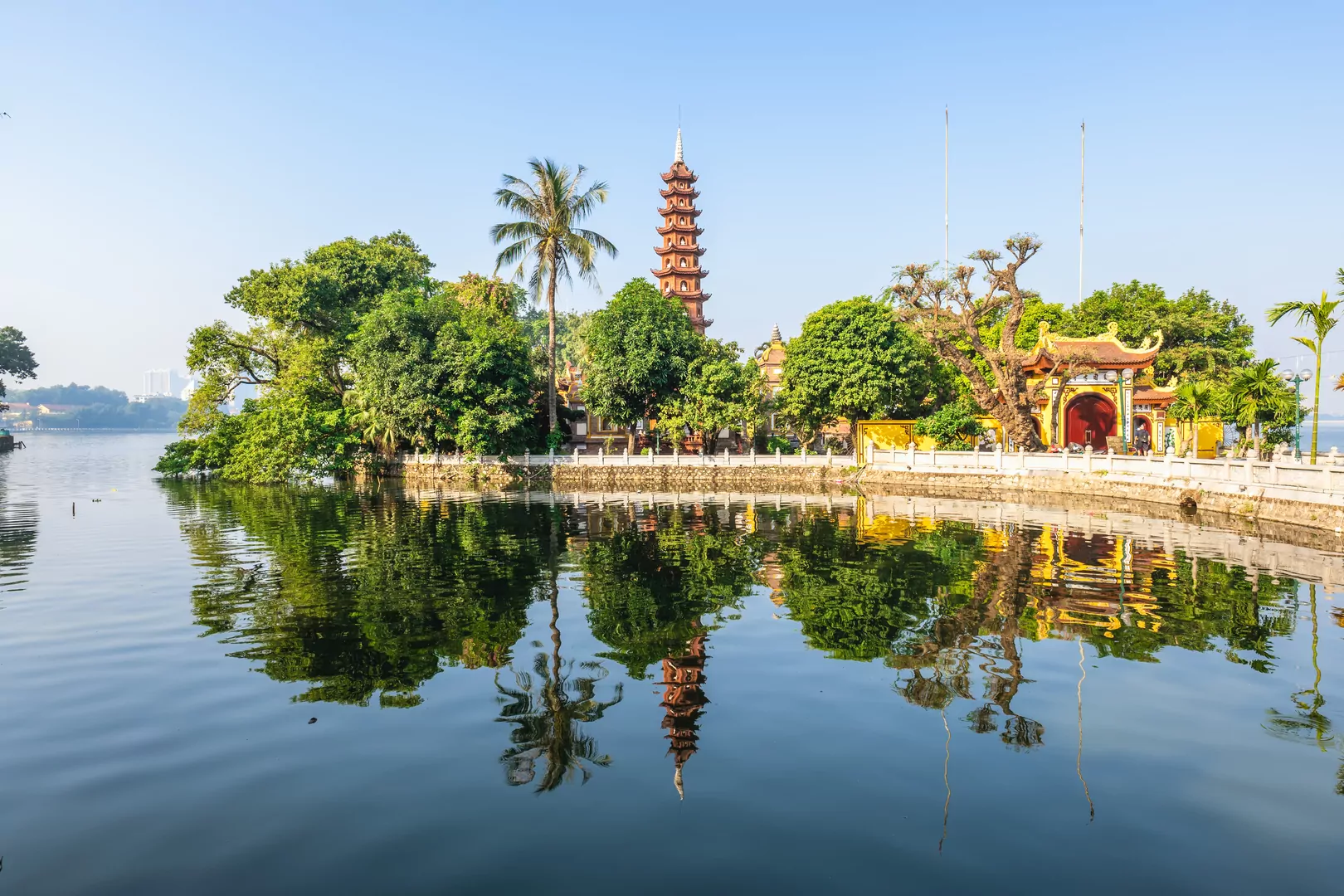 WIetnam Tran Quoc Pagoda, aka Khai Quoc