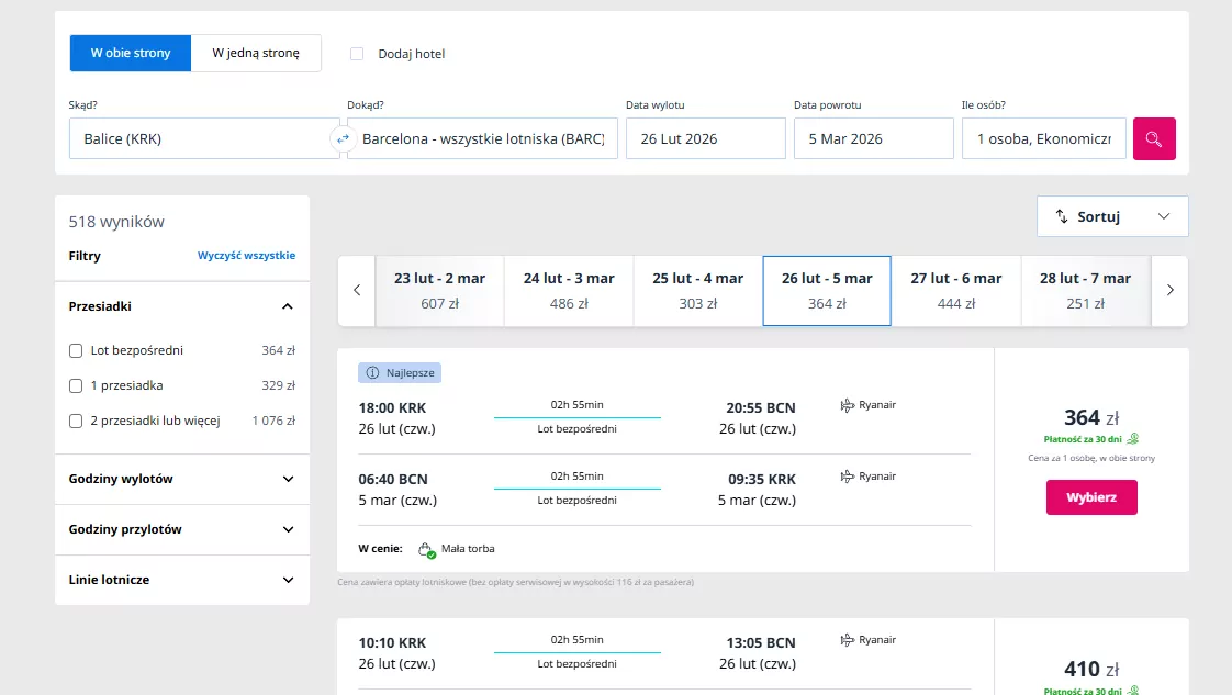 esky-wyszukiwarka-lotow-filtry-daty