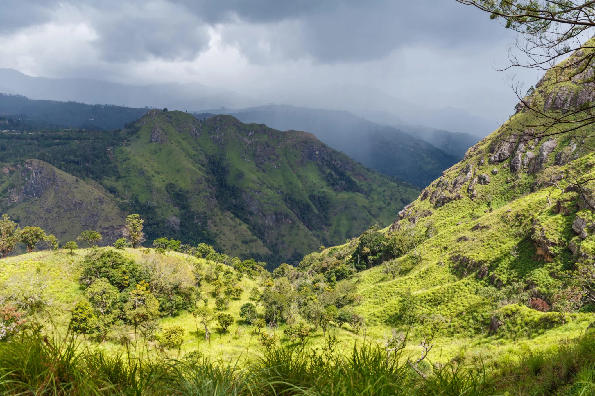 Sri Lanka wzgórza