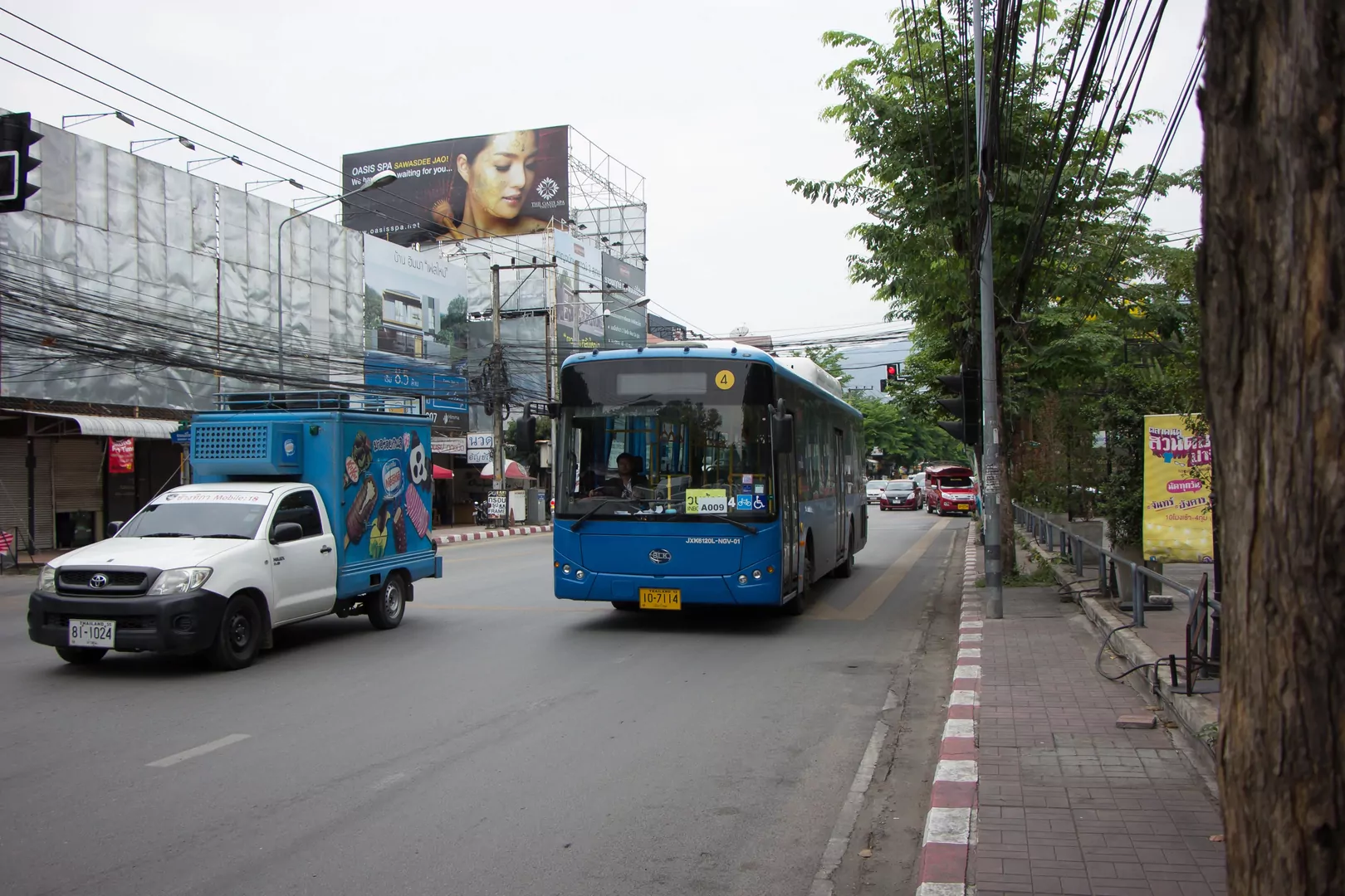 Chiang Mai Tajlandia ulica autobus RTC