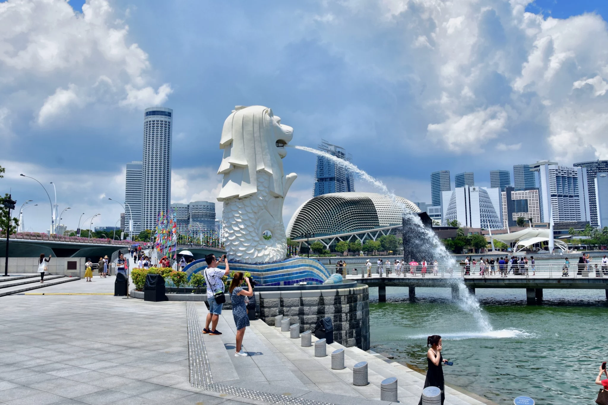 Merlion Park Singapur