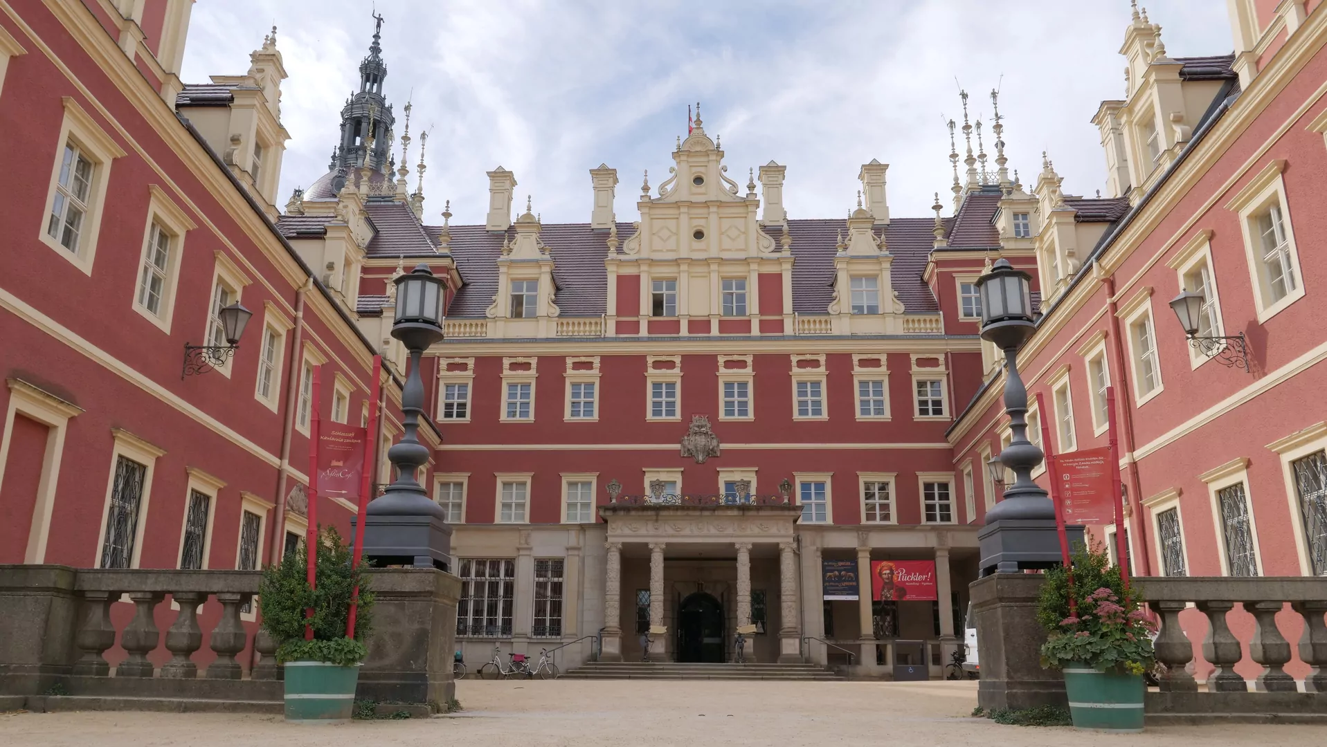 Mużaków Zamek Niemcy Saksonia