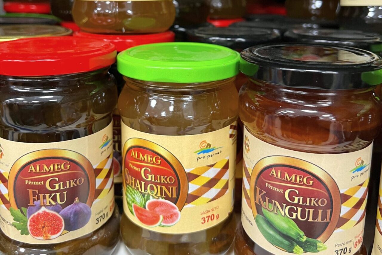 Albania kanion Langarica słoiki gliko