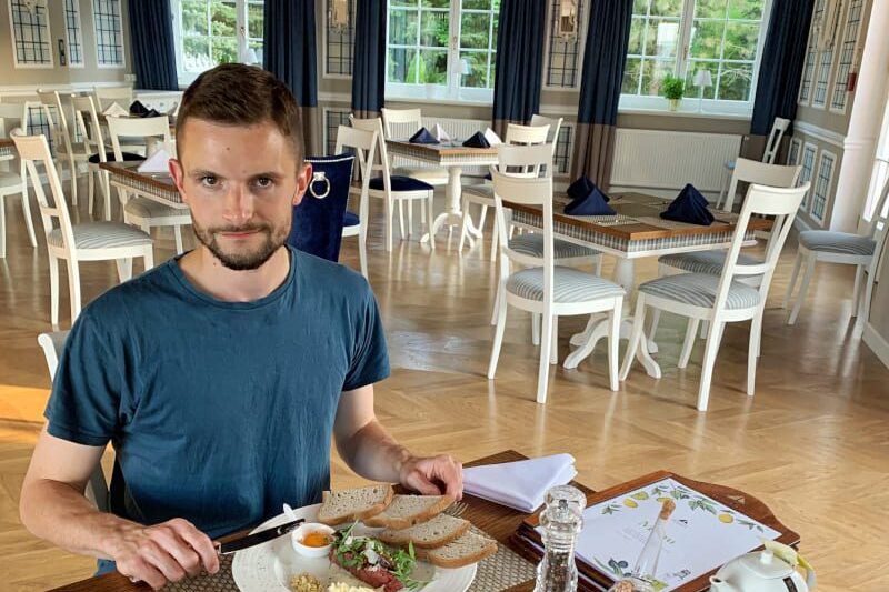 Mikołajki hotel amax restauracja