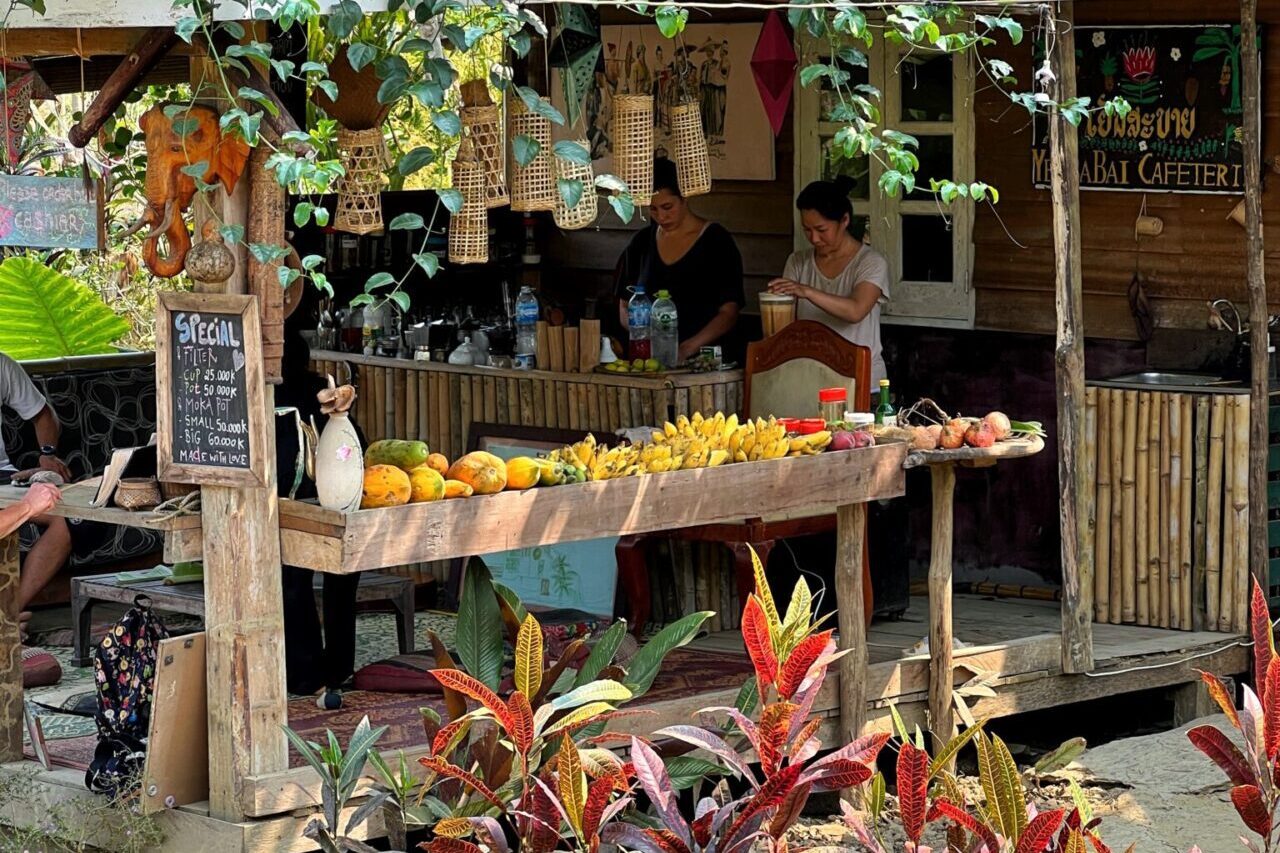 Laos Nong Khiaw kuchnia