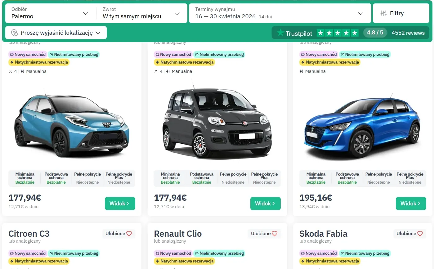 localrent Sycylia Palermo