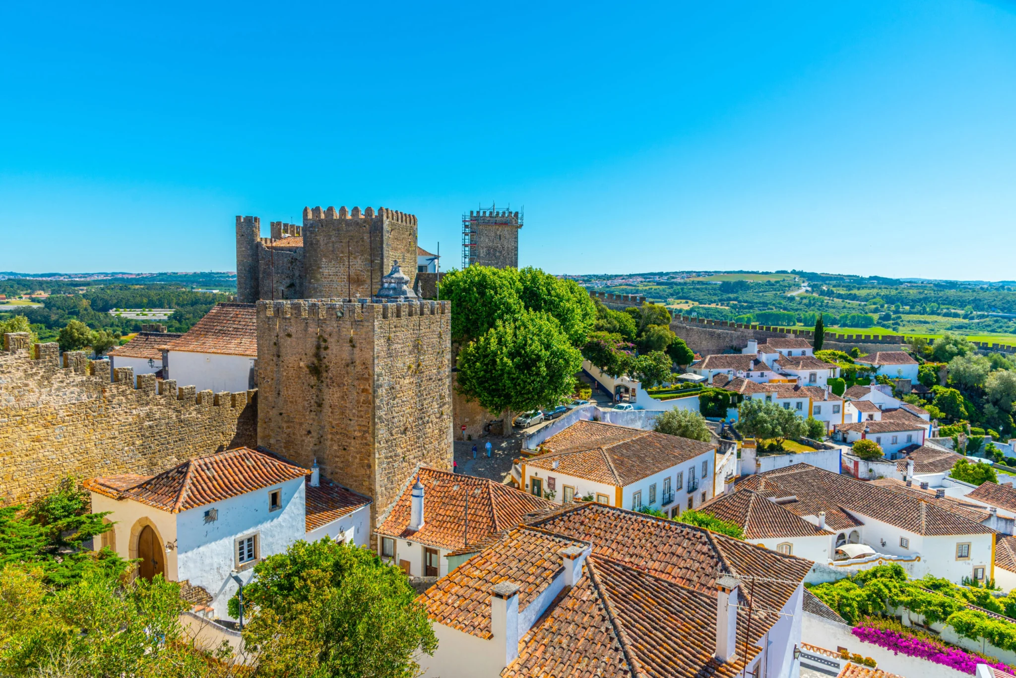 Óbidos Portugalia zamek