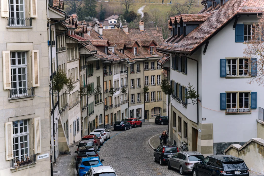 ulice Berno Szwajcaria