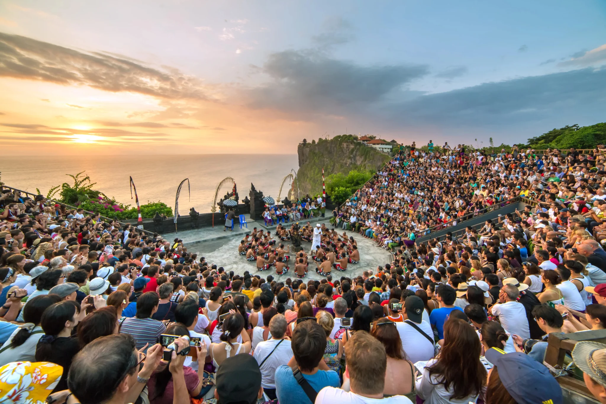 pokaz tańca Kecak