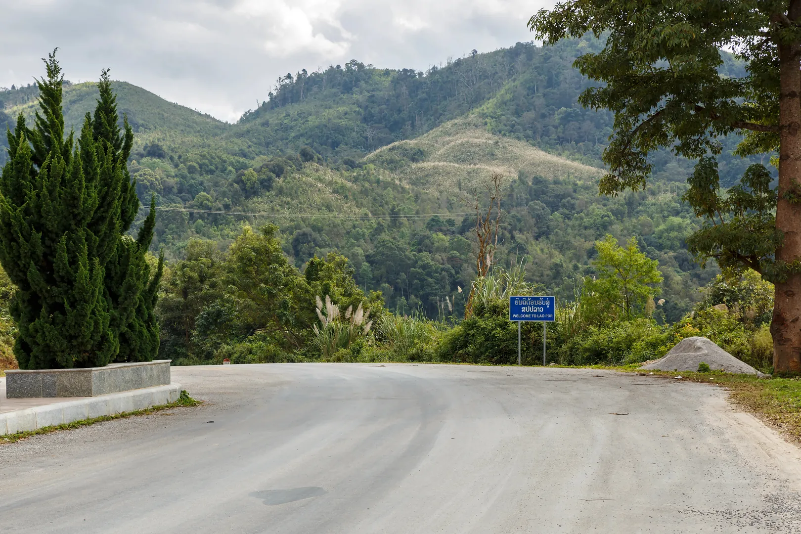 Laos ruch drogowy