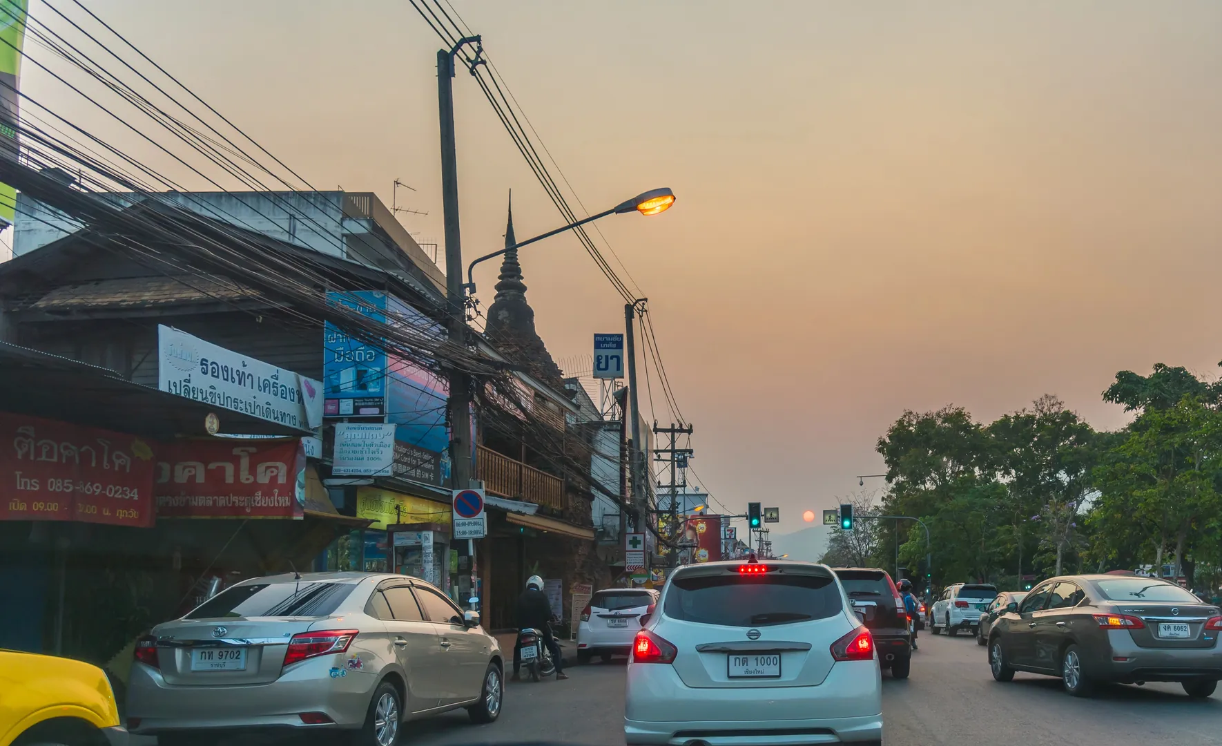 Chiang Mai ruch uliczny