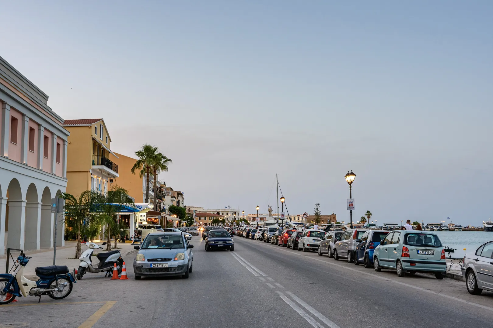 Zakynthos ruch uliczny
