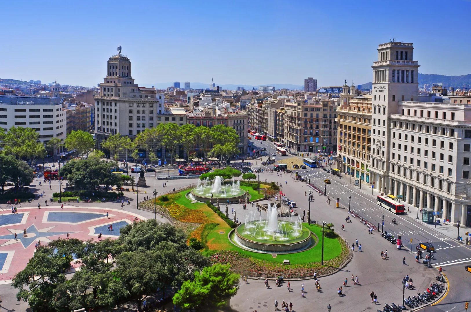 Plac Kataloński Barcelona