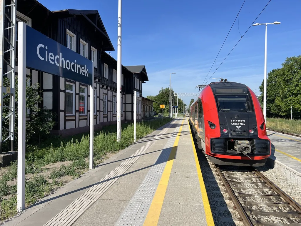 Ciechocinek stacja kolejowa 