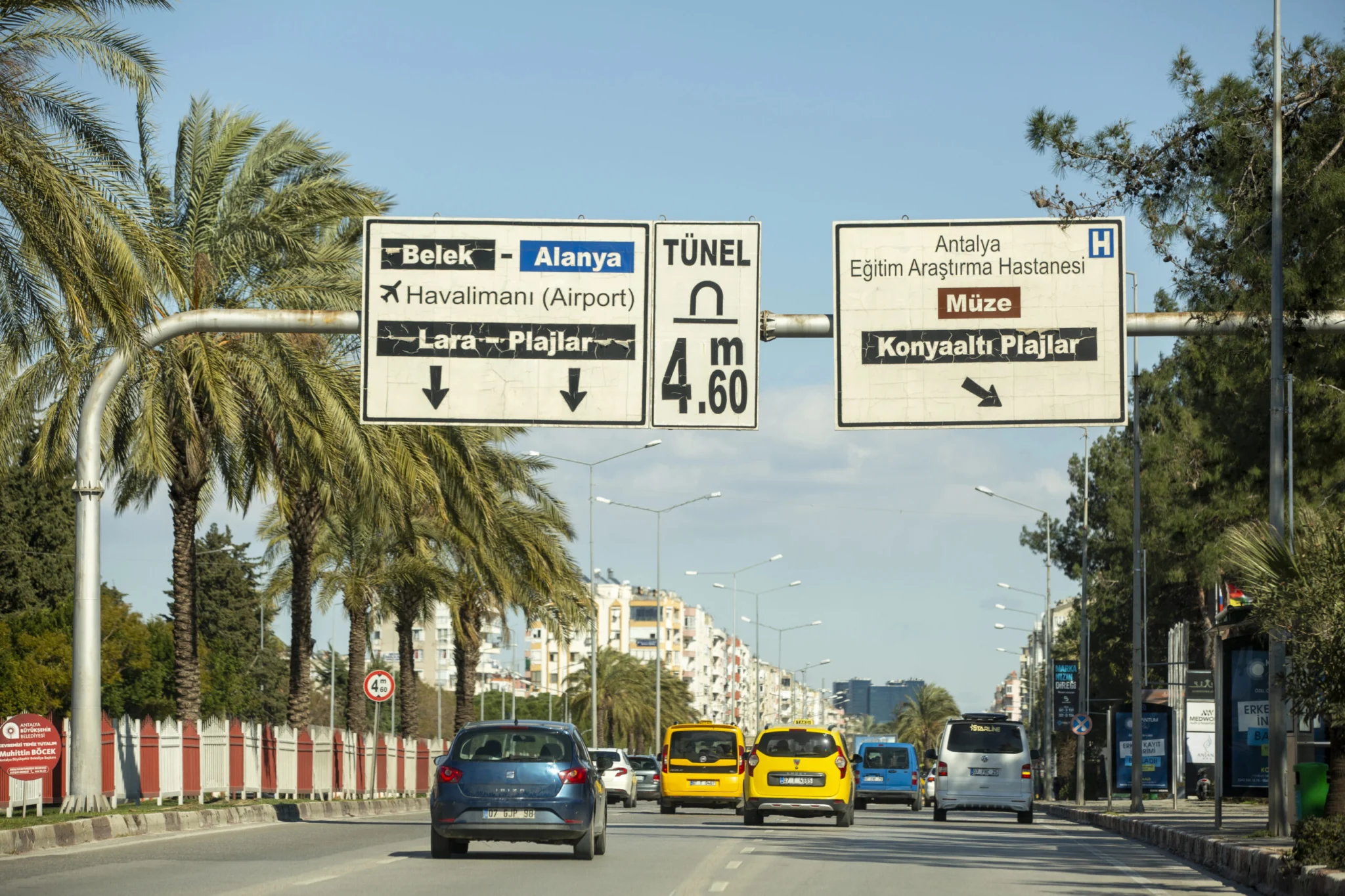 Antalya ruch drogowy 