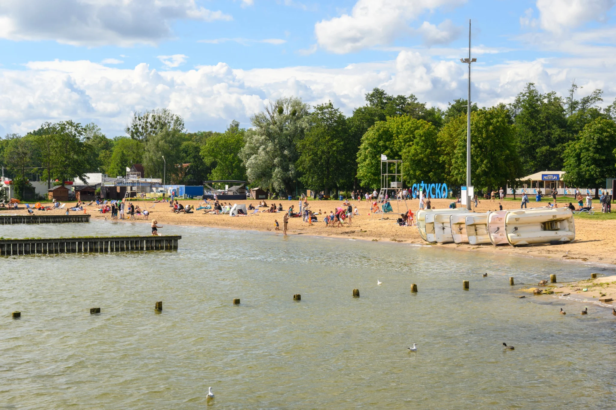 Plaża Giżycko