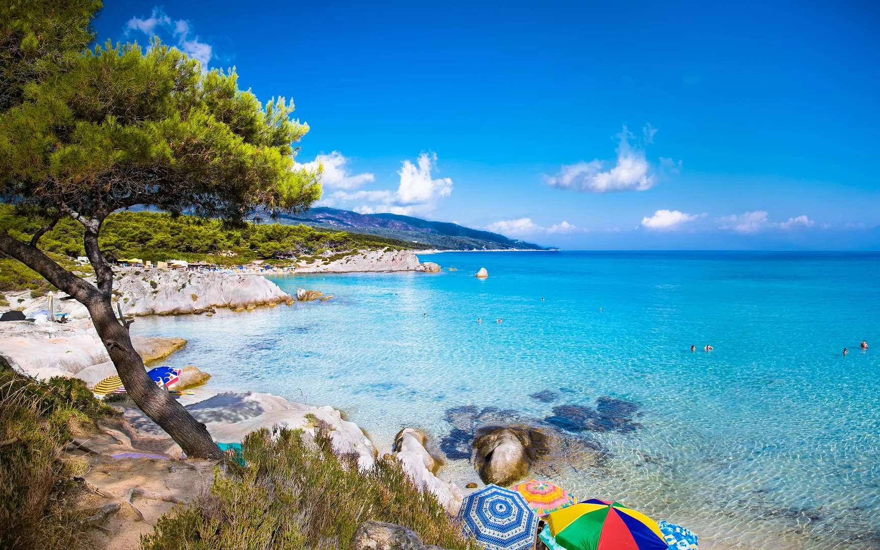 Chalkidiki wybrzeże