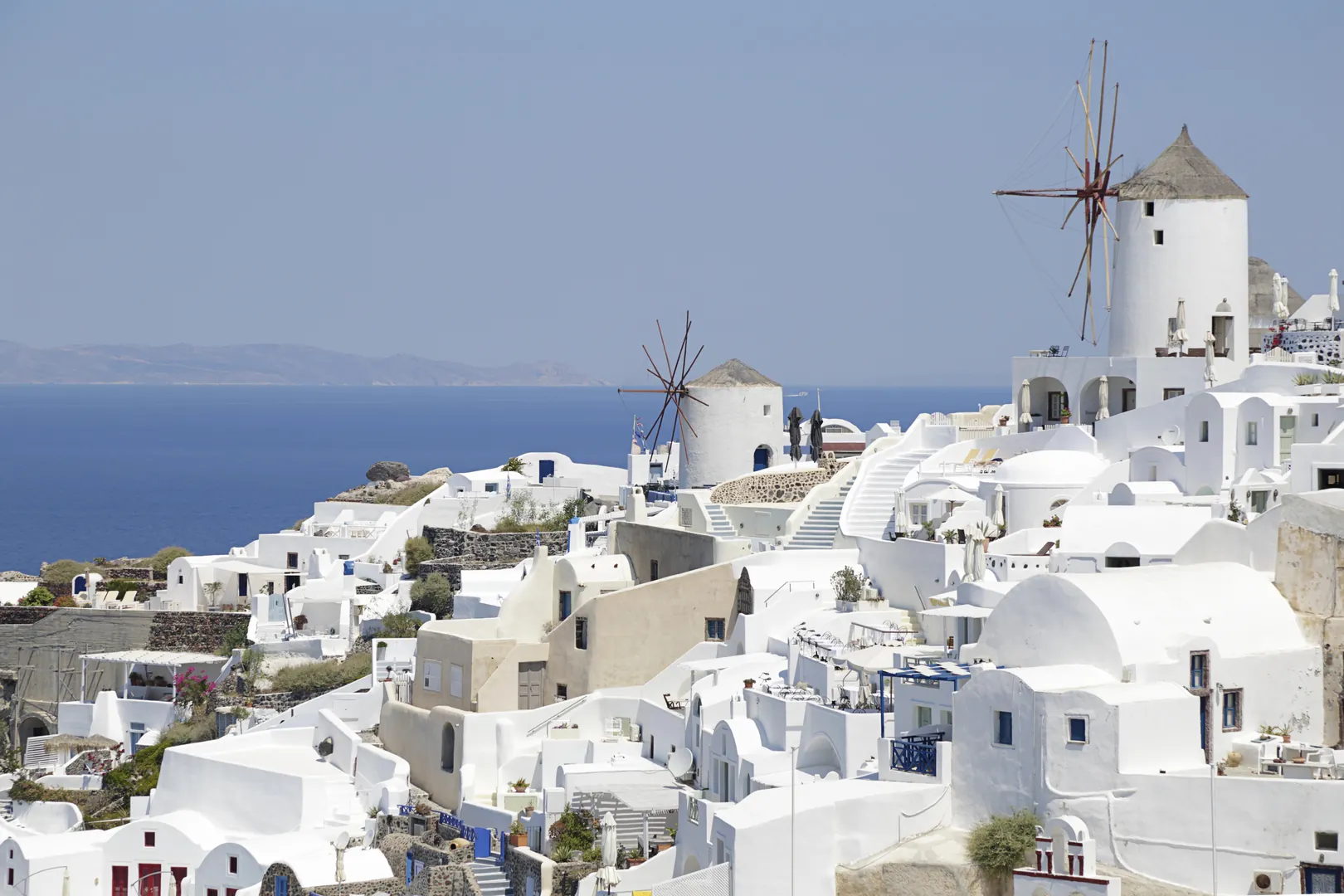 Oia Windmills