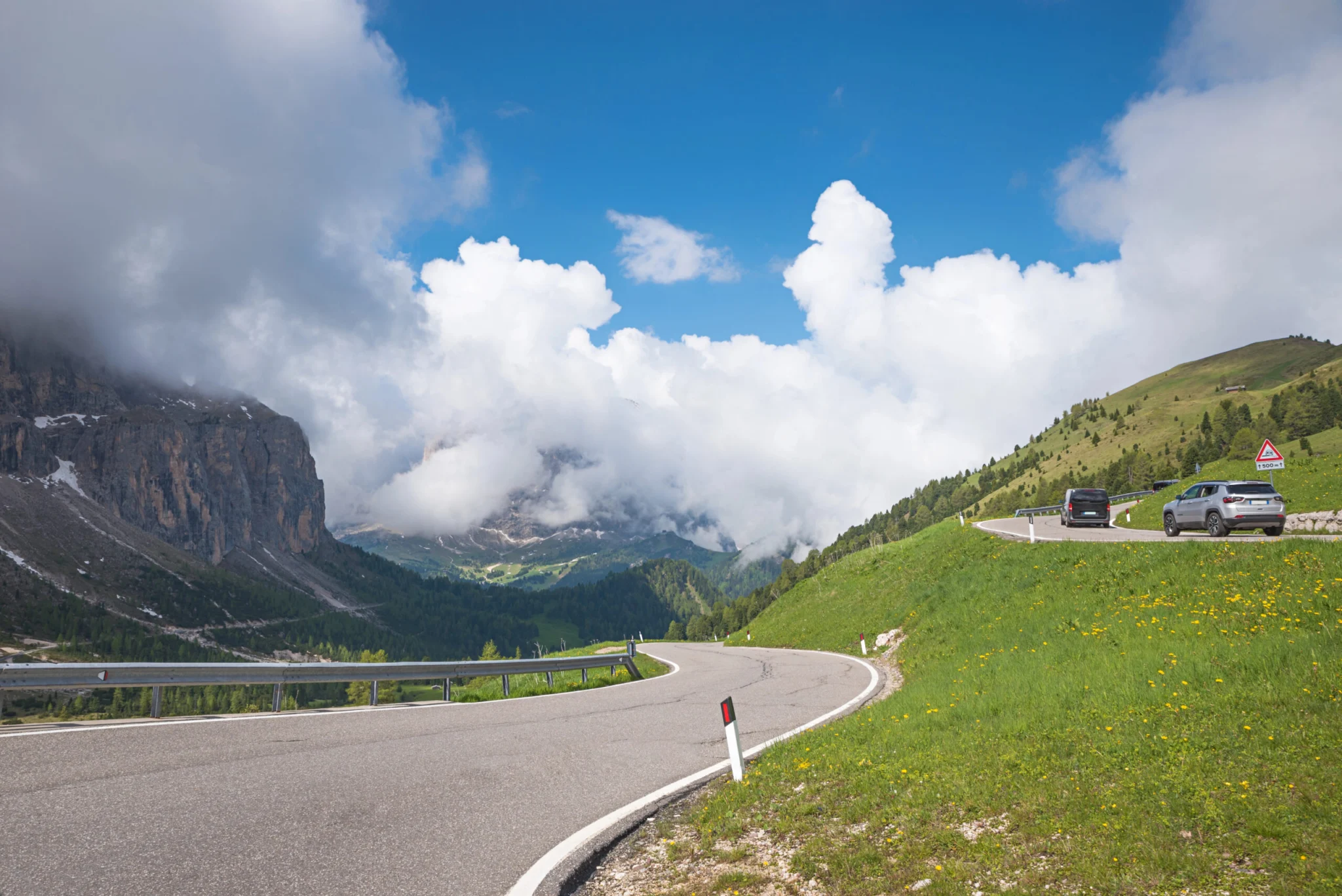 Dolomity widok