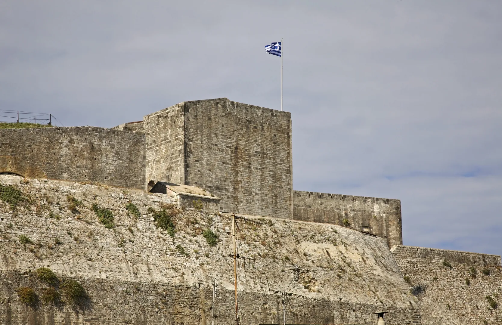 Korfu miasto nowa forteca