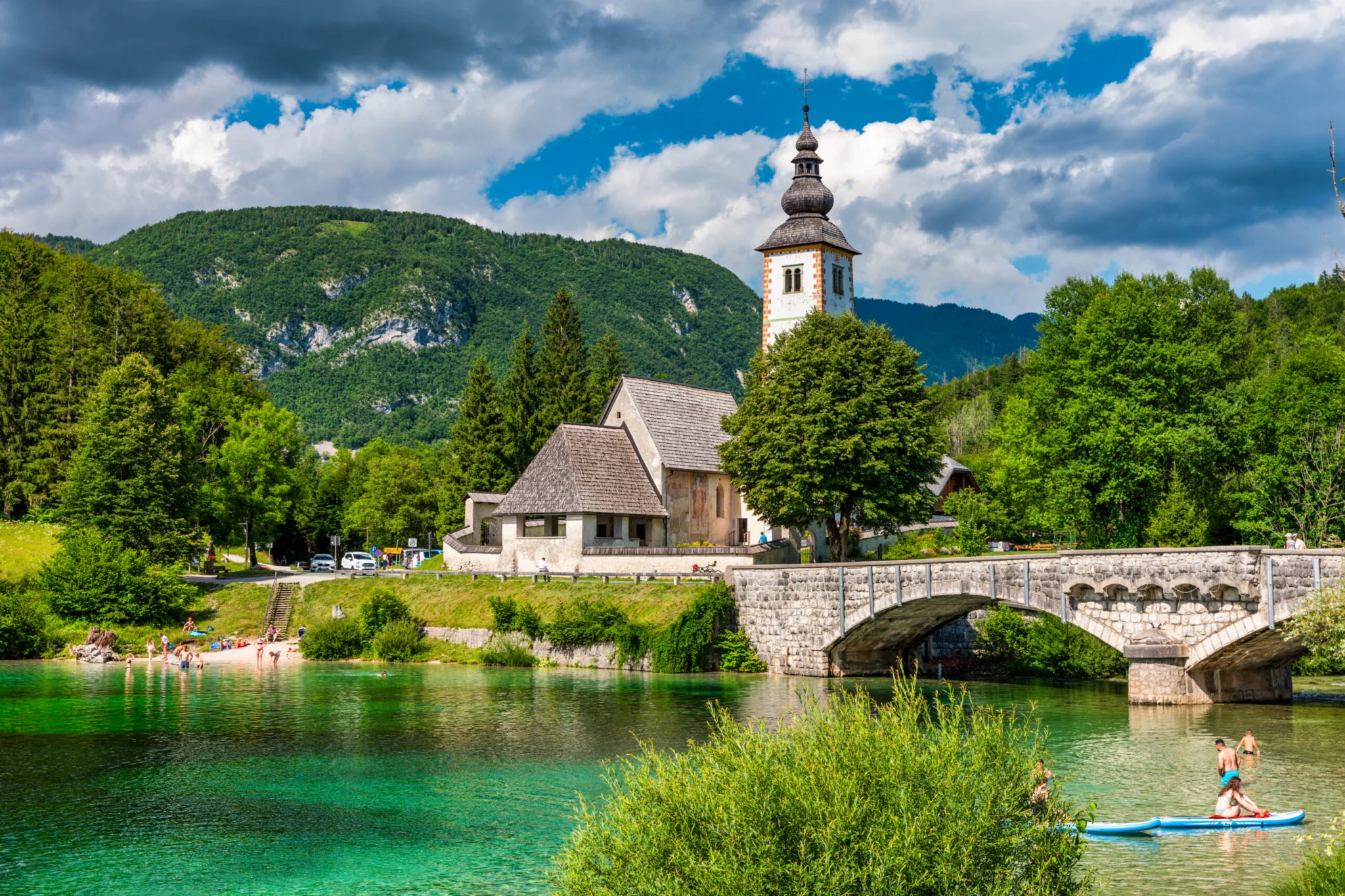 jezioro Bohinj