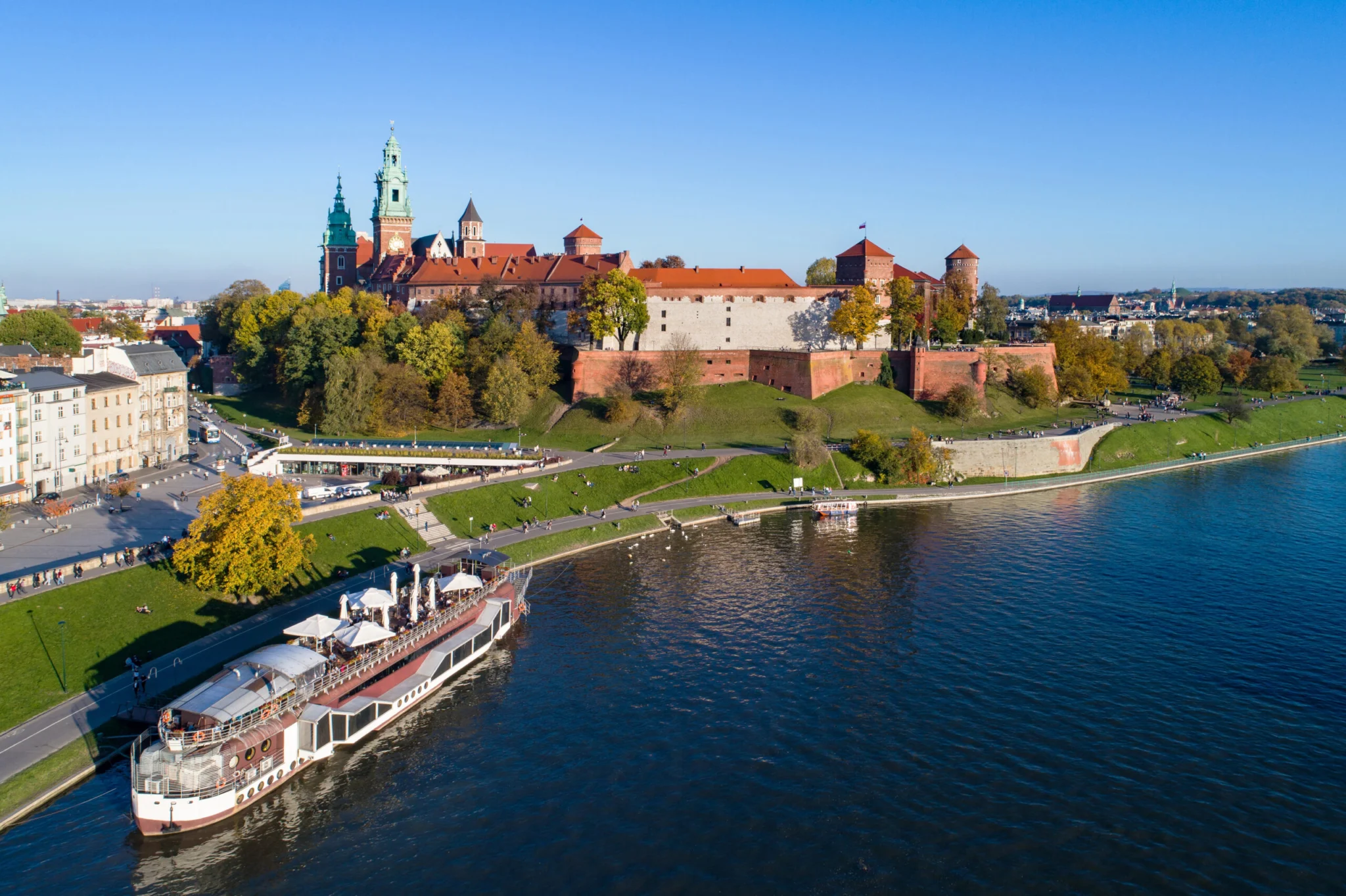 Kraków widok z góry 