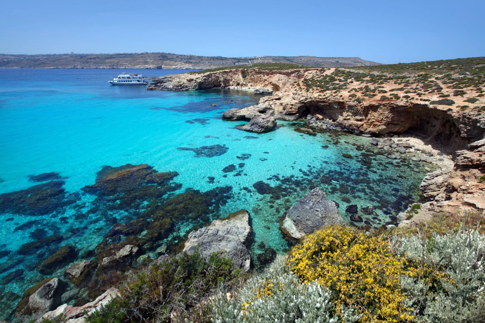 Comino Błękitna Laguna 