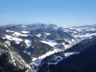 widok na Pieniny