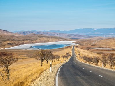 Gruzja zwiedzanie samochodem widok